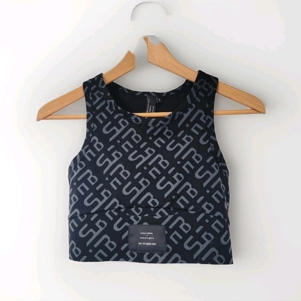 Sweaty Betty x Halle Berry Respin Edit Size Small Jinx Power Workout Tank Top
